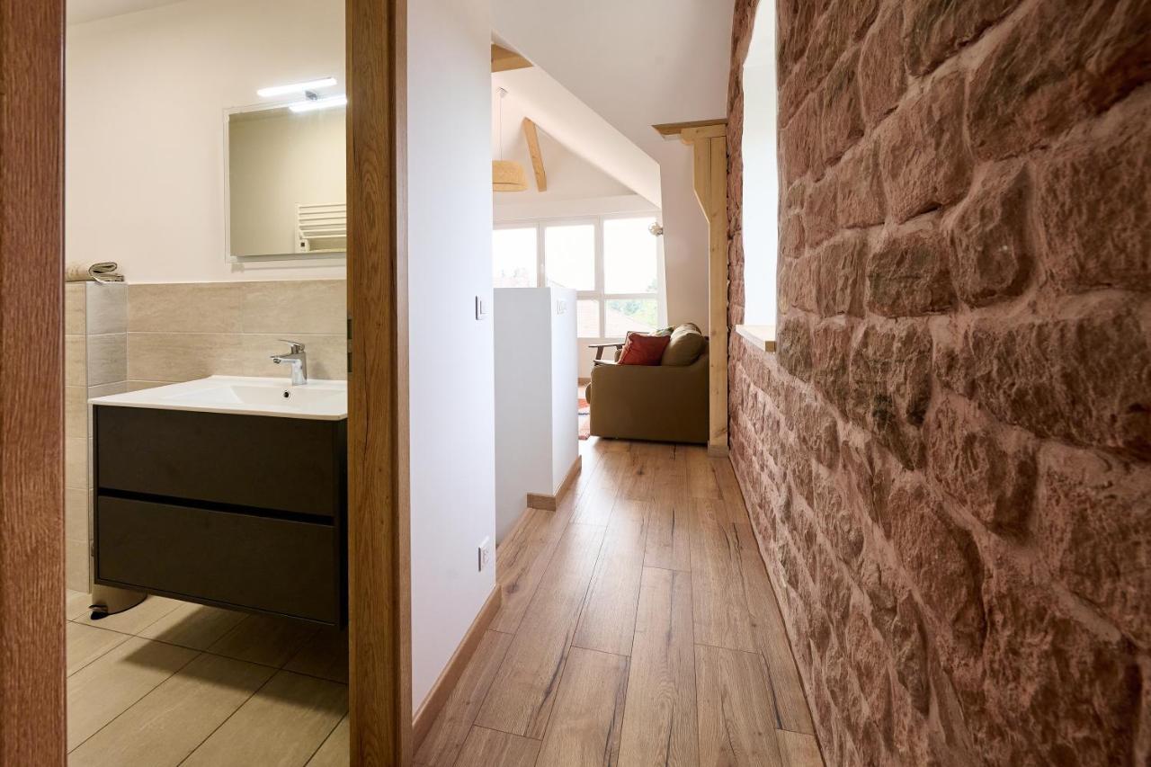 Le Pommier - Appt Avec Jardin Partage Apartment Puberg ภายนอก รูปภาพ